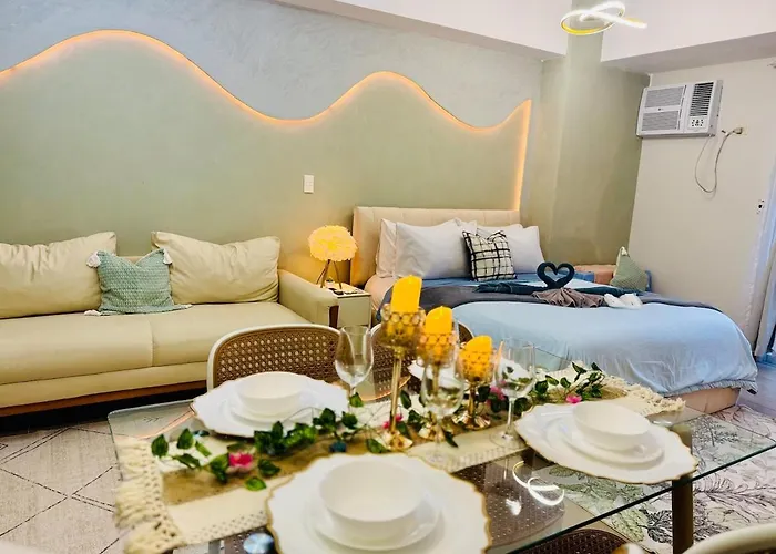 Venice Luxury Residences With Balcony Pool And Netflix Near Bgc * Manila